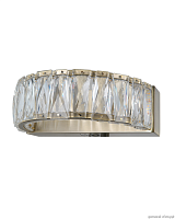 Бра LED Asti V10729-WL Moderli прозрачный 1 лампа, основание золотое в стиле классический современный 