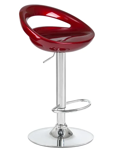 Стул барный набор 2 шт. SET-2 1010-LM DISCO, цвет сиденья бордовый металлик, цвет основания хром Dobrin, /полимер, ножки/металл/хром, размеры - 790*1000***470*440 фото 3 Стул барный набор 2 шт. SET-2 1010-LM DISCO, цвет сиденья бордовый металлик, цвет основания хром Dobrin, /полимер, ножки/металл/хром, размеры - 790*1000***470*440 фото 3