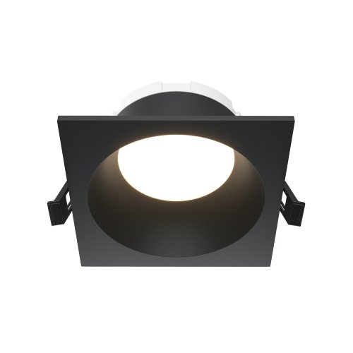 Светильник точечный Share DL126-GX53-SQ-B Maytoni чёрный на 1 лампу, основание чёрное в стиле современный квадратный