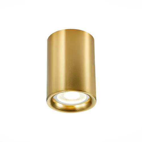 Светильник накладной St114 ST114.207.01 ST-Luce золотой 1 лампа, основание золотое в стиле современный хай-тек круглый фото 3