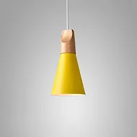 Светильник подвесной XD-A Yellow 178206-26 ImperiumLoft жёлтый на 1 лампу, основание жёлтое в стиле скандинавский 