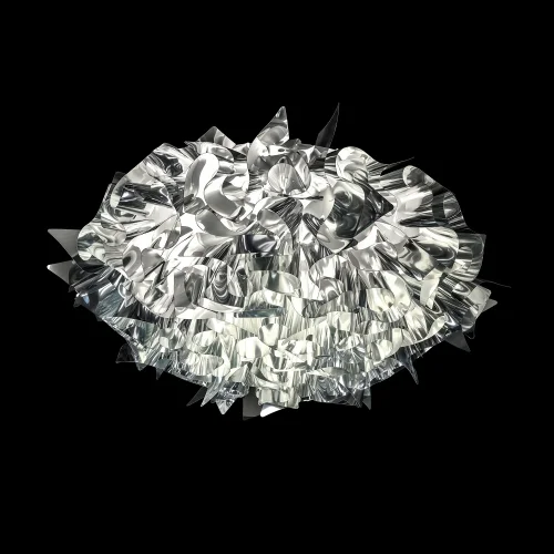 Светильник потолочный Слизия / Clizia 10593/780C Silver LOFT IT серебряный на 5 ламп, основание в стиле арт-деко современный фото 2 Светильник потолочный Слизия / Clizia 10593/780C Silver LOFT IT серебряный на 5 ламп, основание в стиле арт-деко современный фото 2
