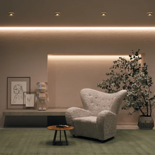 Светодиодная лента 24В 2835 20Вт/м 4000К 5м IP 20 201112 Maytoni цвет LED нейтральный белый 4000K, световой поток 2200Lm фото 5
