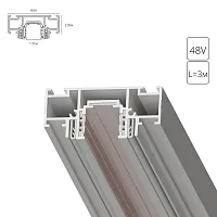 Шинопровод магнитный под натяжной потолок Optima-Accessories A753333 Arte Lamp белый в стиле для светильников серии Optima-Accessories optima магнитная шинопровод натяжной потолок