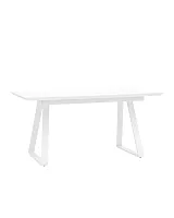 Стол обеденный Детройт, раскладной, 160-200*90, белый УТ000002655 Stool Group столешница белая из мдф