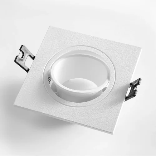 Светильник точечный Singo 012616 Lightstar белый на 1 лампу, основание белое в стиле современный квадратный фото 7 Светильник точечный Singo 012616 Lightstar белый на 1 лампу, основание белое в стиле современный квадратный фото 7