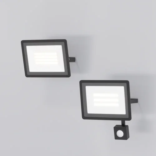 Прожектор LED Flood FL001-L30B6K Maytoni уличный IP чёрный 1 лампа, плафон прозрачный в стиле современный хай-тек LED фото 6