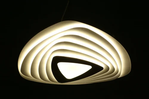 Светильник потолочный LED с пультом Bacoli OML-07507-216 Omnilux белый 1 лампа, основание белое в стиле хай-тек с пультом фото 7