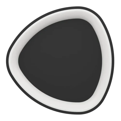 Светильник потолочный LED Loretello 901584 Eglo чёрный на 1 лампу, основание чёрное в стиле современный круглый фото 6