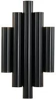 Бра LED Tubulis 4124-2W Favourite чёрный 2 лампы, основание чёрное в стиле современный арт-деко 