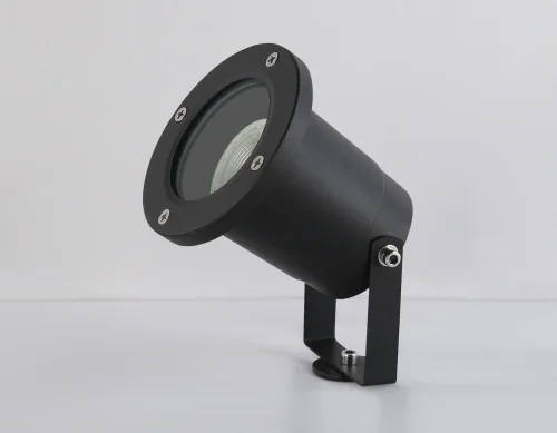 Прожектор ST6338 Ambrella light уличный IP65 чёрный 1 лампа, плафон чёрный в стиле хай-тек современный GU10 фото 2