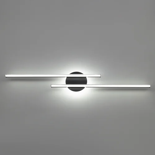 Светильник потолочный LED с пультом Trent CL203621 Citilux чёрный на 1 лампу, основание чёрное в стиле современный хай-тек минимализм с пультом фото 5