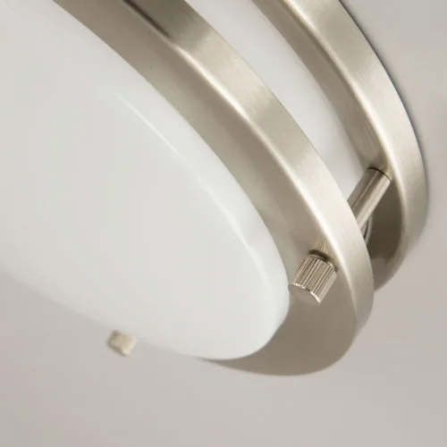 Светильник потолочный LED Бостон CL709201N Citilux белый 1 лампа, основание матовое хром в стиле современный  фото 9