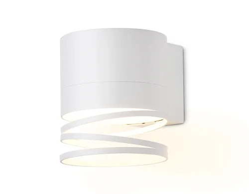 Бра TN71111 Ambrella light белый на 1 лампа, основание белое в стиле современный хай-тек 
