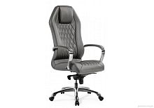 Компьютерное кресло Damian grey 15743 Woodville, серый/экокожа, ножки/металл/хром, размеры - *1330***650*670