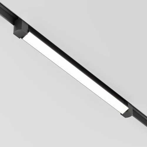 Трековый светильник однофазный LED Single phase track system Unity TR104-1-20W4K-B Maytoni чёрный для шинопроводов серии Single phase track system Unity чёрный