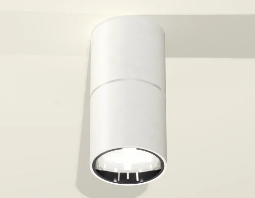 Светильник накладной Techno spot XS6301081 Ambrella light белый 1 лампа, основание белое в стиле современный круглый фото 3