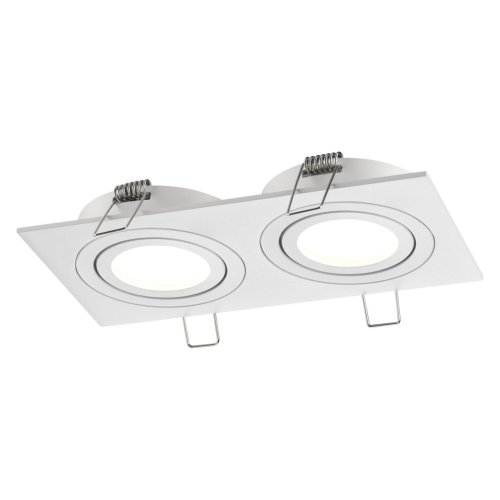 Светильник точечный Morus 371021 Novotech белый на 2 лампы, основание белое в стиле минимализм прямоугольный фото 3 Светильник точечный Morus 371021 Novotech белый на 2 лампы, основание белое в стиле минимализм прямоугольный фото 3