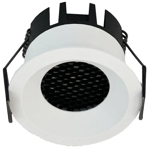 Светильник точечный LED Dorsum WTD.O02.000.V0.05 Wertmark белый на 1 лампу, основание белое в стиле хай-тек современный круглый