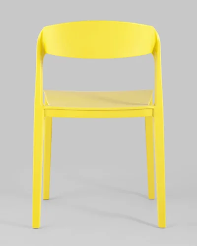 Стул Moris пластик желтый УТ000005555 Stool Group, жёлтый/пластик, ножки/пластик/жёлтый, размеры - ***** фото 5