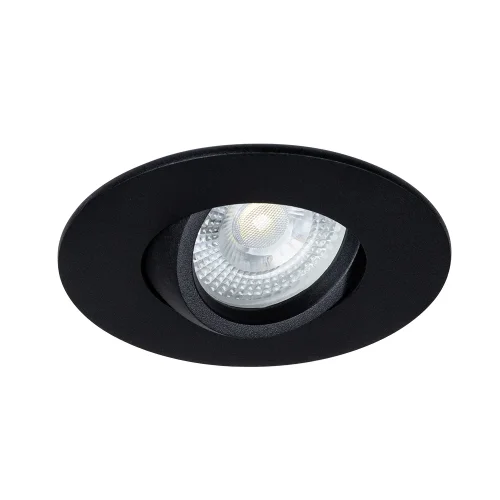 Светильник точечный Giro A2867PL-1BK Arte Lamp чёрный 1 лампа, основание чёрное в стиле современный круглый фото 2