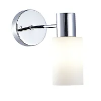 Бра Gessi SLE1139-101-01 Evoluce белый 1 лампа, основание хром в стиле современный 