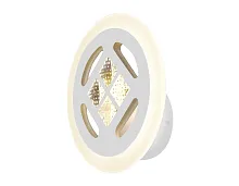 Бра LED FA2955 Ambrella light белый 1 лампа, основание белое в стиле модерн классика квадраты