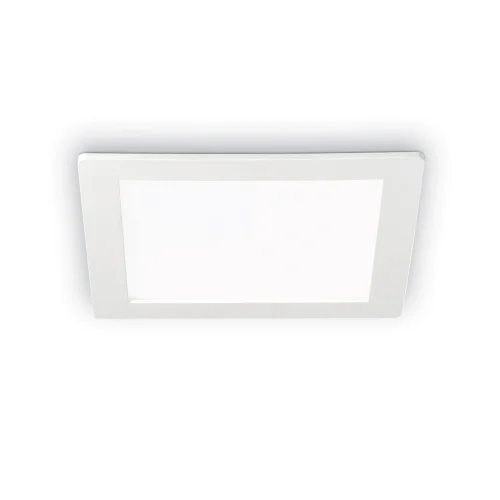 Светильник точечный LED GROOVE FI 10W SQUARE 3000K Ideal Lux белый 1 лампа, основание белое в стиле современный 