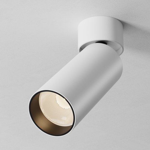 Светильник накладной LED Focus Led C055CL-L12W2.7K-SS-W Maytoni белый на 1 лампу, основание белое в стиле современный хай-тек трубочки фото 4 Светильник накладной LED Focus Led C055CL-L12W2.7K-SS-W Maytoni белый на 1 лампу, основание белое в стиле современный хай-тек трубочки фото 4