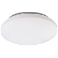 Светильник потолочный LED с пультом Zero Smart 5946 Mantra белый 1 лампа, основание серебряное в стиле современный хай-тек с пультом