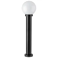 Парковый светильник Bolla 373710 Lightstar уличный IP65 чёрный 1 лампа, плафон белый в стиле современный E27