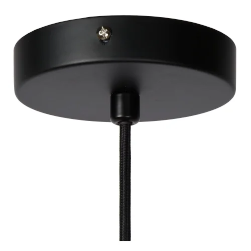 Светильник подвесной Magali 03435/56/72 Lucide бежевый 1 лампа, основание чёрное в стиле скандинавский  фото 3