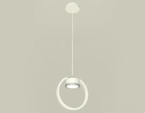 Светильник подвесной XB9101101 Ambrella light белый 1 лампа, основание белое в стиле современный хай-тек 