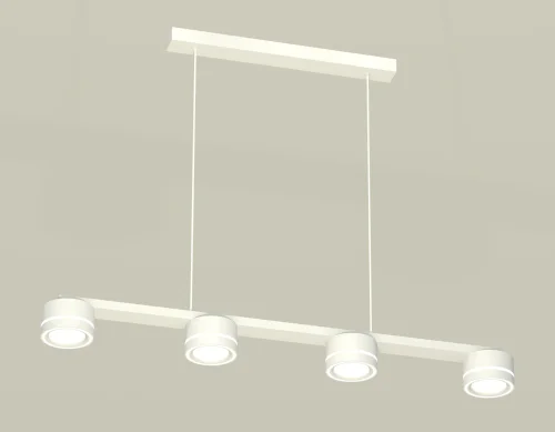 Светильник подвесной XB9151201 Ambrella light белый 4 лампы, основание белое в стиле современный хай-тек 