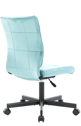Операторское кресло EP-300 Ткань Бирюзовый EP 300 Fabric Turquoise Everprof, голубой/ткань, ножки//, размеры - 840*955***430* фото 4