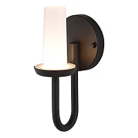 Настенный светильник LED уличный Candle SL9539.701.01 ST-Luce уличный IP54 серый на 1 лампу, плафон белый в стиле хай-тек современный LED