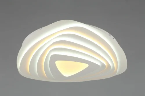Светильник потолочный LED с пультом Bacoli OML-07507-216 Omnilux белый 1 лампа, основание белое в стиле хай-тек с пультом фото 5