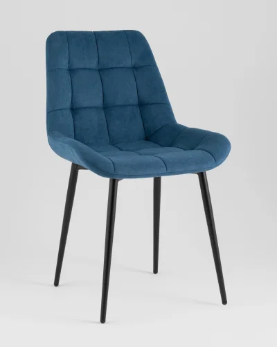 Стул Флекс Original велюр синий УТ000041987 Stool Group, /, ножки//, размеры - *****