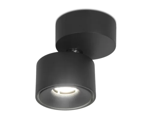 Светильник накладной LED Techno Spot TN TN269 Ambrella light чёрный 1 лампа, основание чёрное в стиле современный хай-тек круглый фото 4
