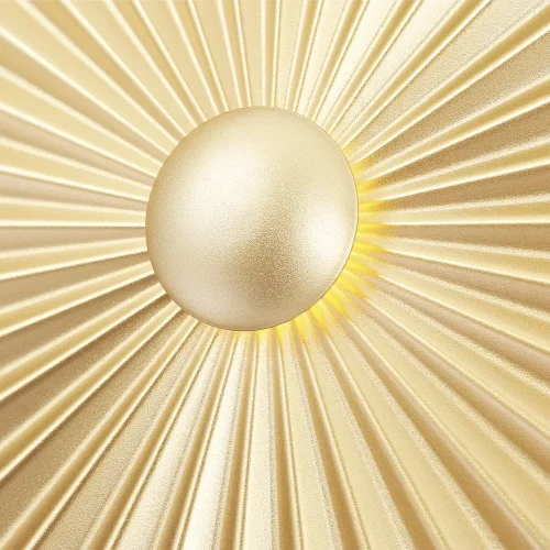 Бра LED HOLA AP4W LED D250 Crystal Lux золотой на 1 лампа, основание золотое в стиле современный отражённый свет фото 5