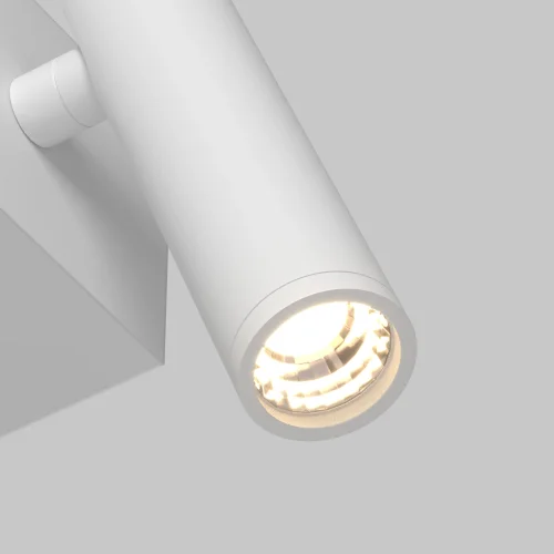 Бра с выключателем LED Comodo C031WL-L8W3K1 Maytoni белый на 1 лампу, основание белое в стиле современный хай-тек для чтения фото 2