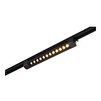 Трековый светильник LED однофазный ST367.436.10 ST-Luce чёрный для шинопроводов серии ST367