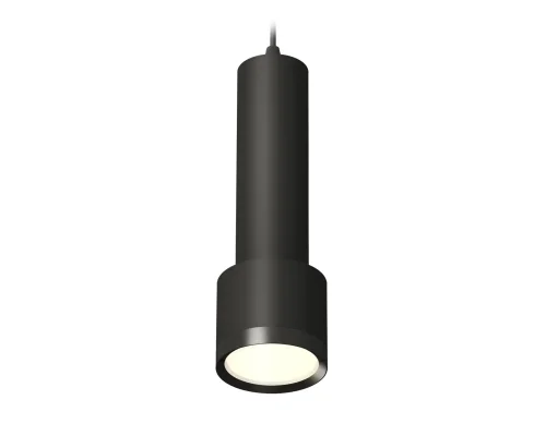 Светильник подвесной XP8111001 Ambrella light чёрный 1 лампа, основание чёрное в стиле хай-тек трубочки