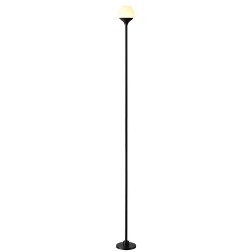 Парковый светильник LED Dew 7120/3GLC Odeon Light уличный IP65 чёрный на 1 лампу, плафон белый в стиле хай-тек современный LED фото 4