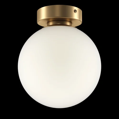 Бра Basic form MOD321WL-01G2 Maytoni белый на 1 лампа, основание золотое в стиле современный  фото 2