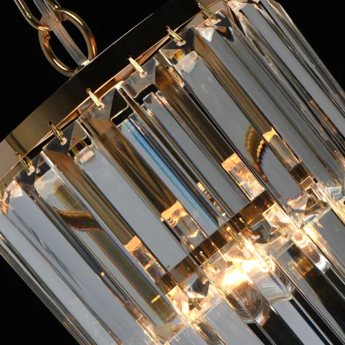 Светильник подвесной Аделард 642014301 MW-Light прозрачный 1 лампа, основание золотое в стиле классический  фото 7