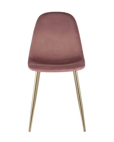 Стул Валенсия, велюр пыльно-розовый, золотые ножки УТ000004430 Stool Group, розовый/велюр, ножки/металл/золотой, размеры - ****450*520 фото 2 Стул Валенсия, велюр пыльно-розовый, золотые ножки УТ000004430 Stool Group, розовый/велюр, ножки/металл/золотой, размеры - ****450*520 фото 2