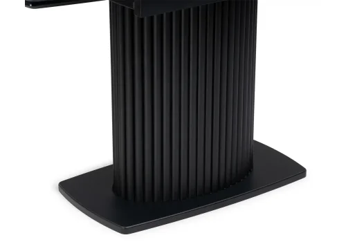Керамический стол Фестер 160(205)х90х76 черный мрамор / черный 572422 Woodville столешница чёрная из керамика фото 8