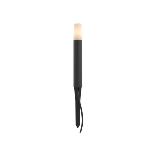 Парковый светильник LED Talpa O416FL-L3B3K1 Maytoni уличный IP65 чёрный на 1 лампу, плафон белый в стиле современный LED фото 6