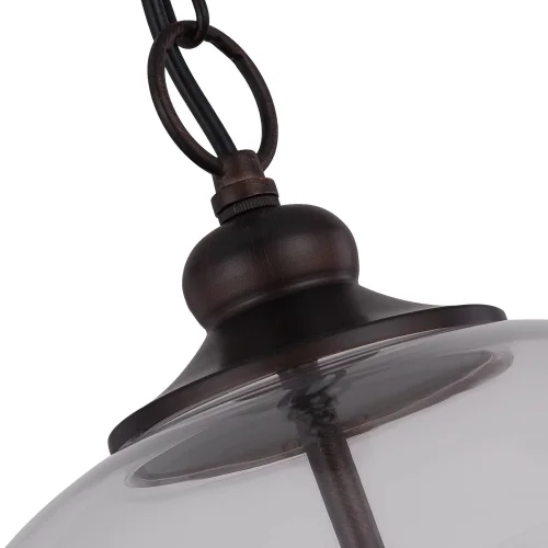 Светильник подвесной Lateria SL362.303.03 ST-Luce прозрачный 3 лампы, основание бронзовое в стиле кантри  фото 3